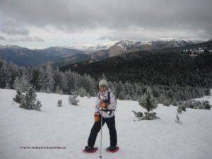 Raquetes de neu Rasos de Peguera